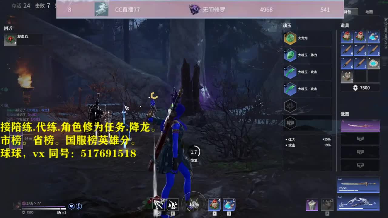 接陪连，代链，修为，屠龙！！！ 第2段