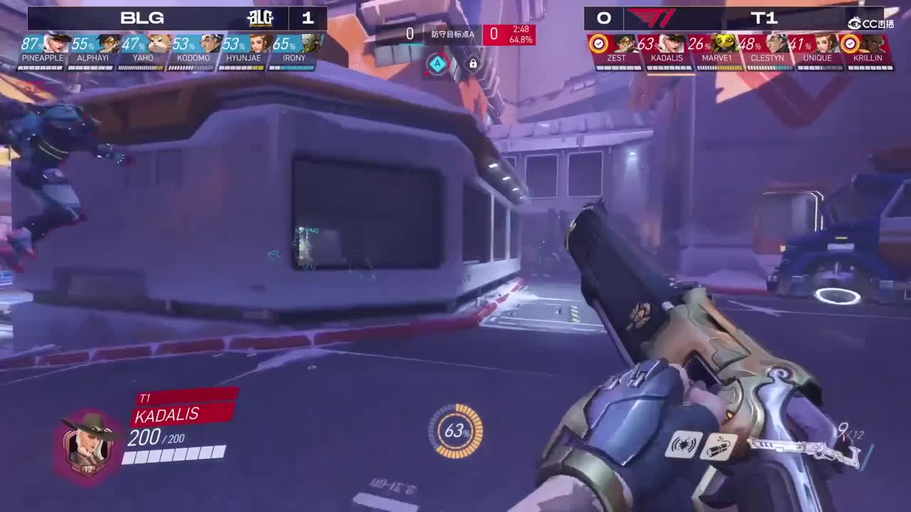 【NeXT冬季赛】《守望先锋》A组小组赛 BLG VS T1 BO2
