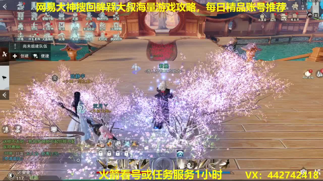 官方指定看号规划养号托管~账号收售估价~全职及峰 第1段