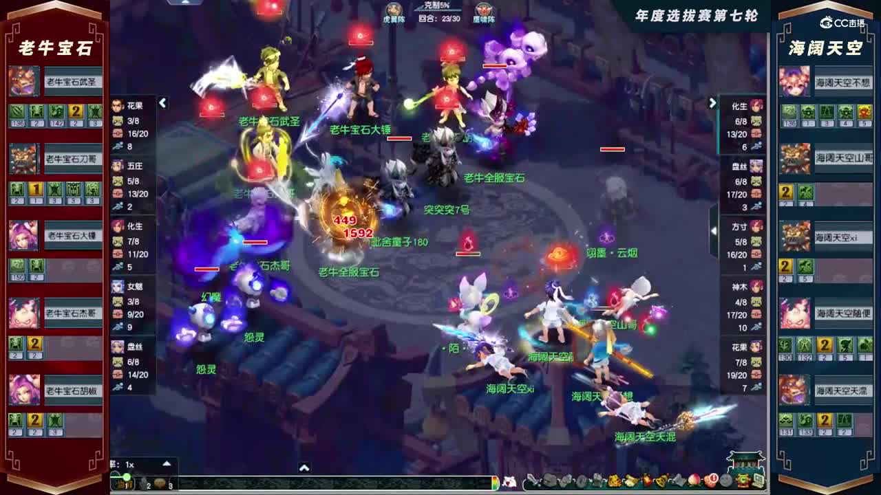 【2021年度群雄逐鹿】天元组年度选拔赛第七轮：海阔天空VS老牛宝石【CC情报站】