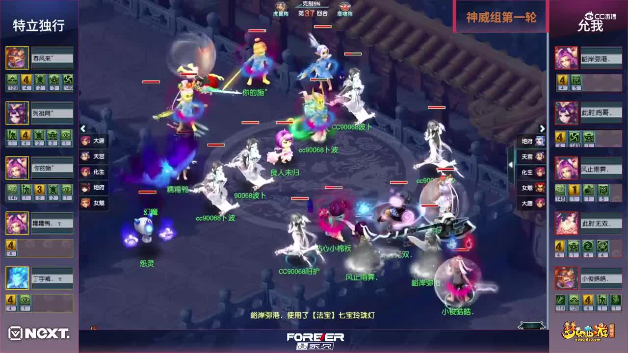 【三界之星邀请赛-冬季赛】神威组第一轮：允我VS特立独行【CC情报站】