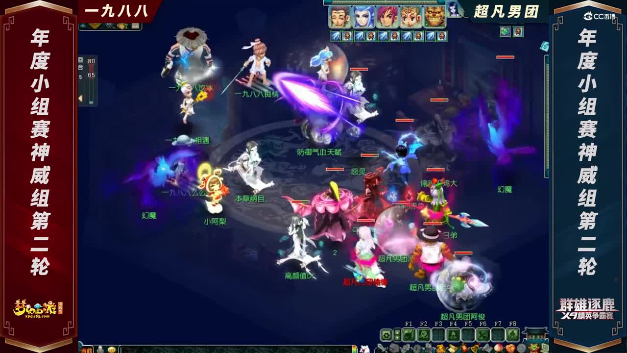 【2021群雄逐鹿】年度小组赛神威组第二轮：超凡男团 VS 一九八八【CC情报站】