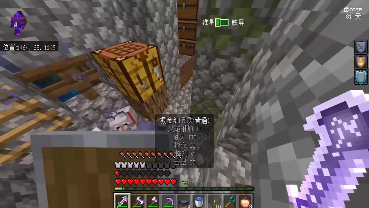 我的世界贝爷生存：平淡无奇的一天从打火龙开始！