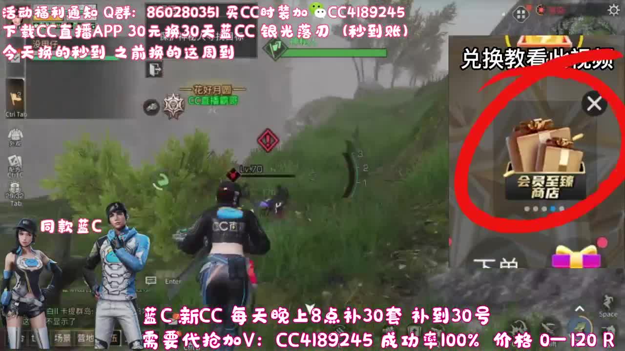 30元换蓝C（秒到） 第3段