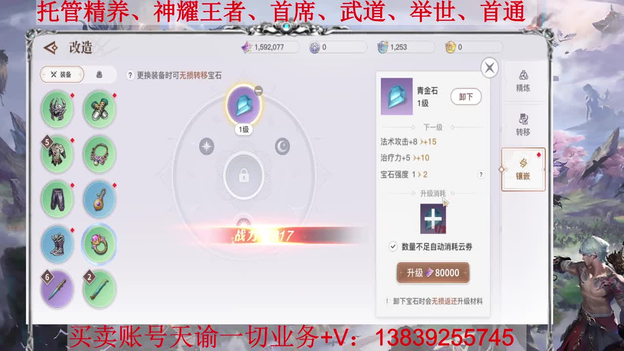 接新区，接全职业神耀王者 神耀百星 第1段