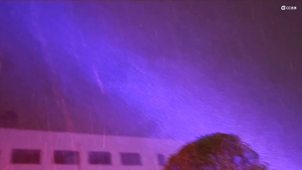 朋友们，我们这儿下雪啦！一天的开心从现在开始#雪#