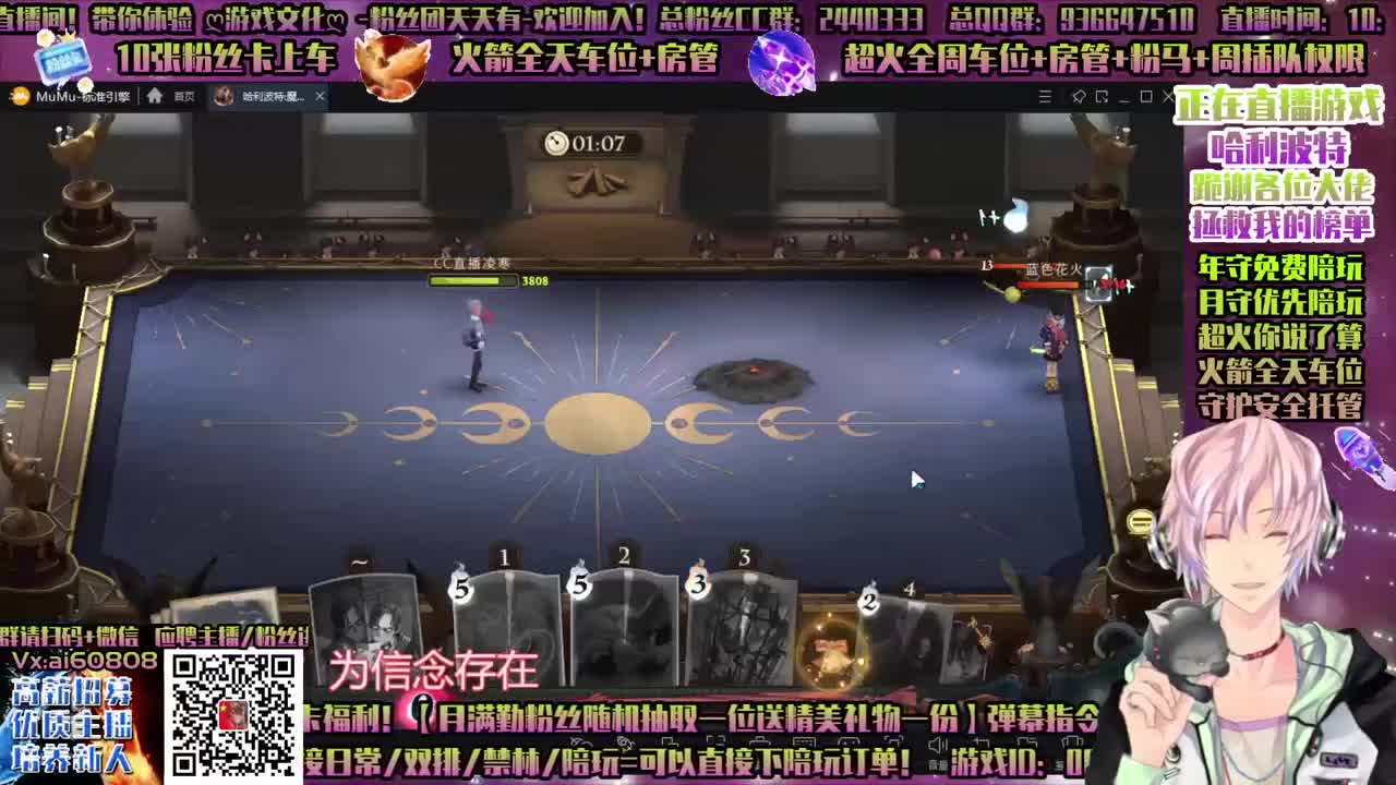 哈利波特，双排-单排！接所有-招主播！
