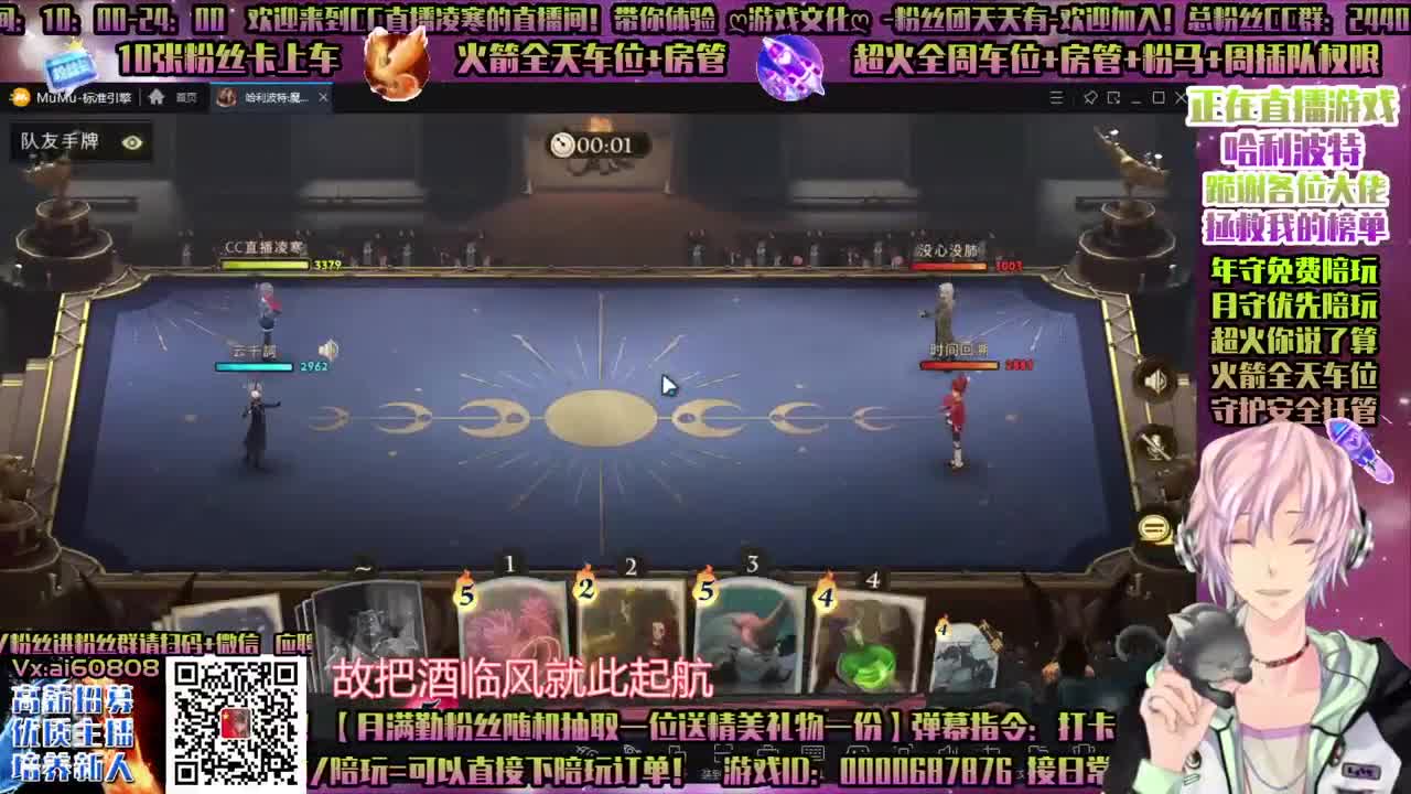 哈利波特，双排-单排！接所有-招主播！