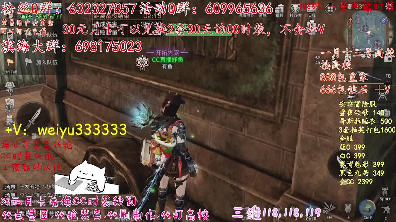 30元2件CC，代抢装备 第2段