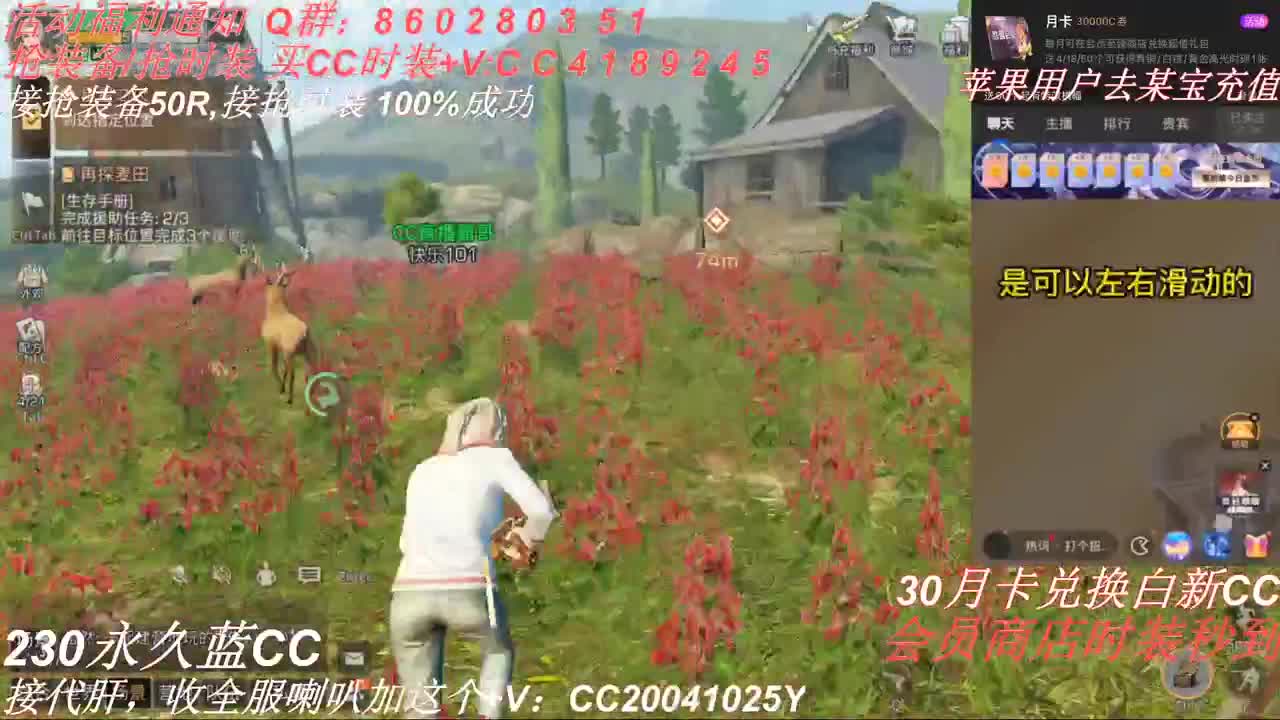 30元换两套CC秒到 第1段