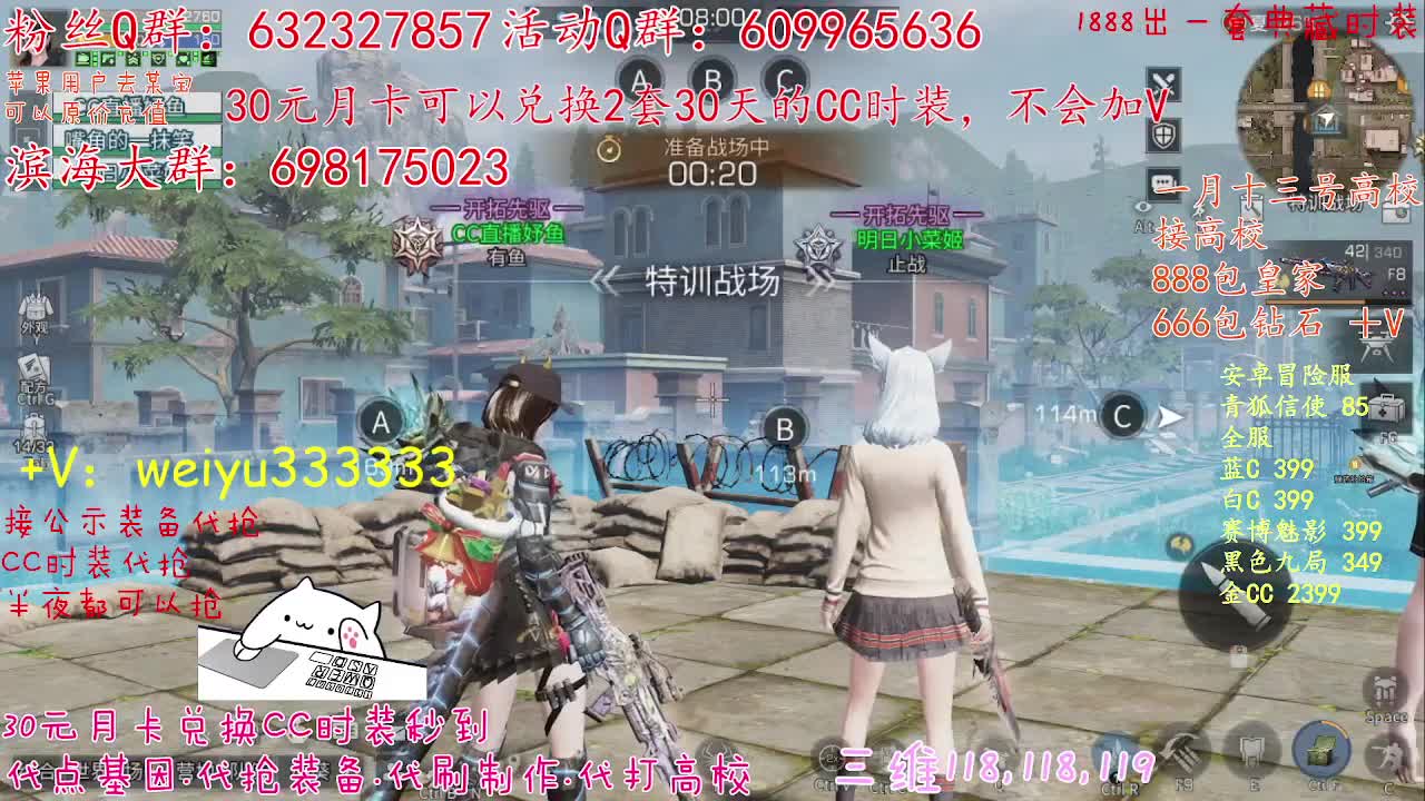 30元2件CC，代抢装备 第1段