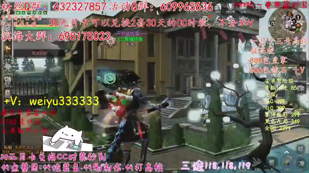 30元2件CC，代抢装备 第1段