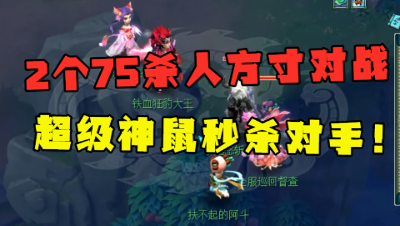 梦幻西游：2个175方寸剑会对决，超级神鼠暴击5000，直接秒杀！