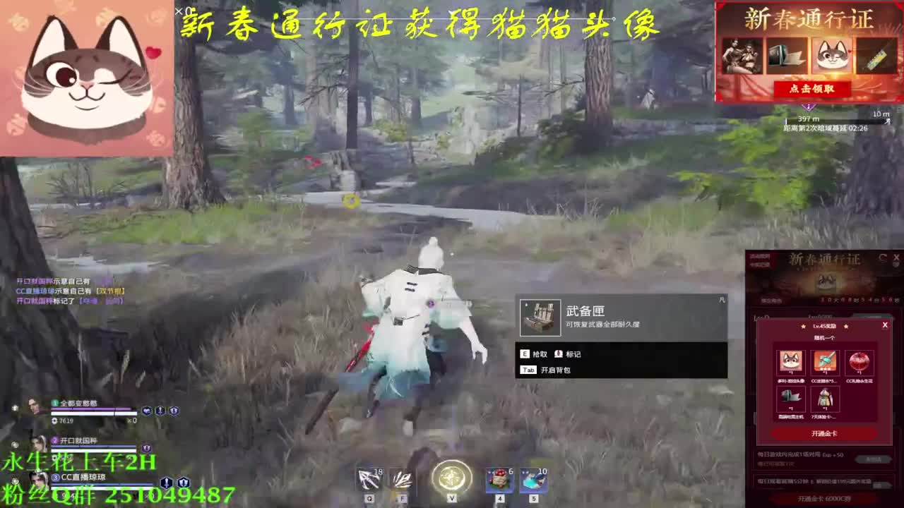 送飞梭领战旗皮肤猫猫头像 第1段