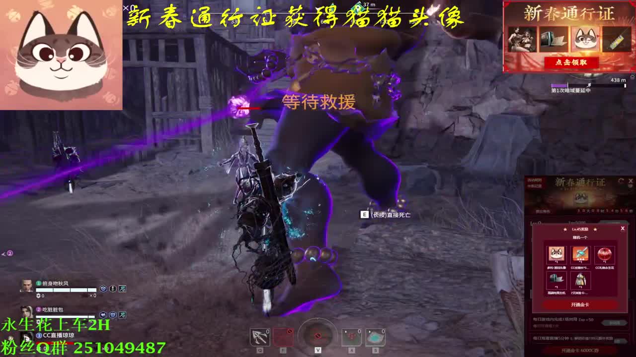 送飞梭领战旗皮肤猫猫头像 第1段