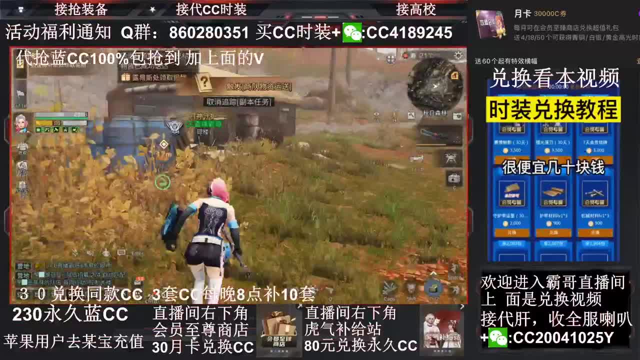 30换蓝C秒到 代抢时装 第1段