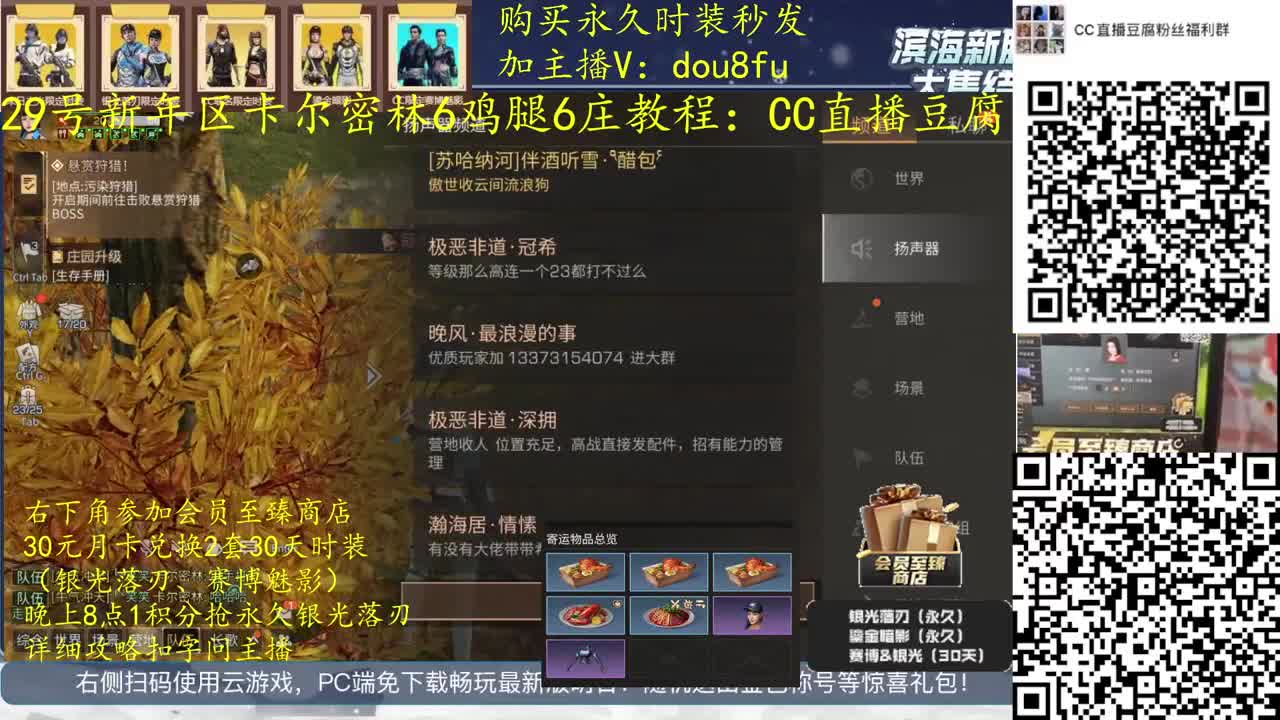 30元兑换2套30天时装，永久时装直购 第1段