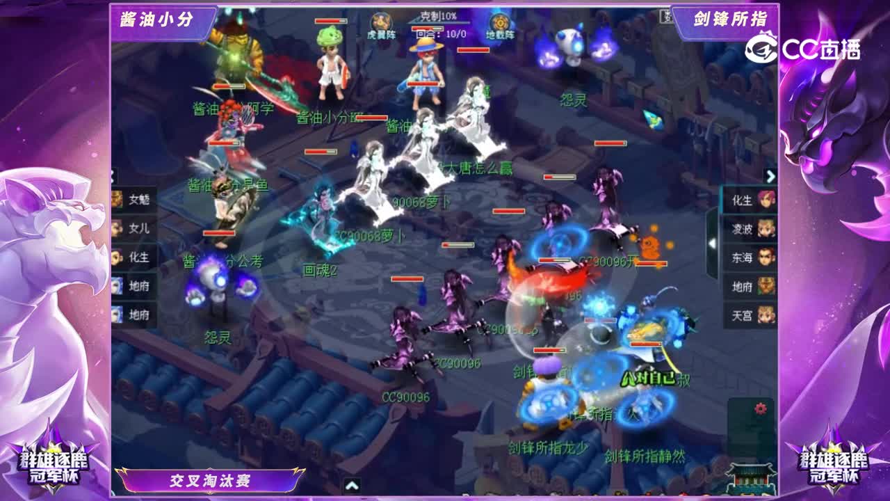 【2022群雄逐鹿冠军杯】神威组交叉淘汰赛：剑锋所指VS酱油小分【CC情报站】