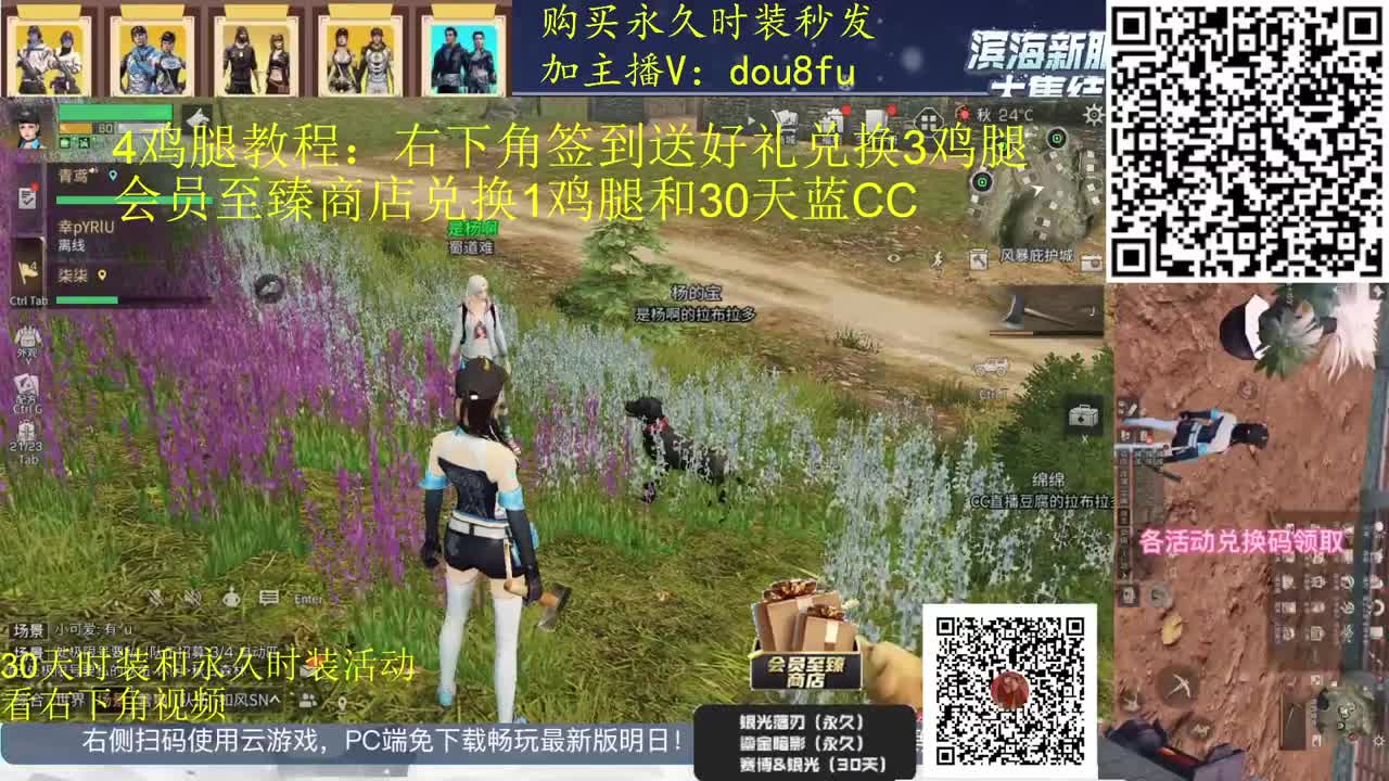 30月卡兑换 2套30天蓝C白C黑九 第1段