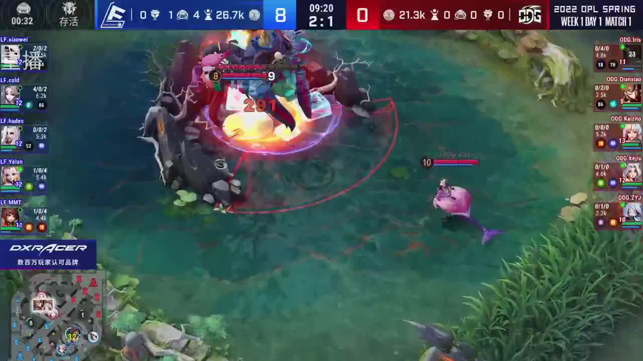 2022OPL春季赛常规赛 第2段