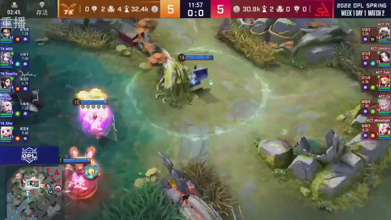 2022OPL春季赛常规赛 第2段