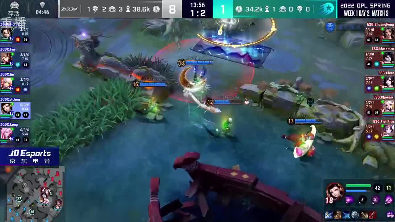 2022OPL春季赛常规赛 第1段