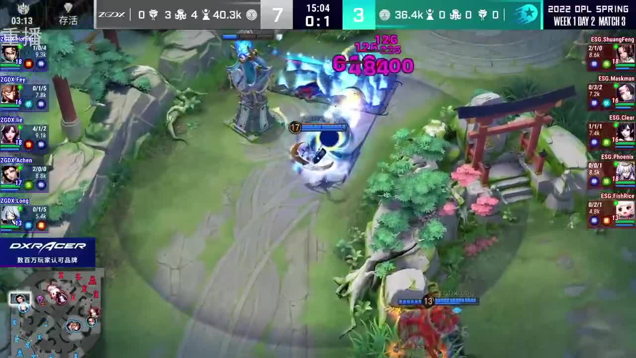 2022OPL春季赛常规赛 第1段