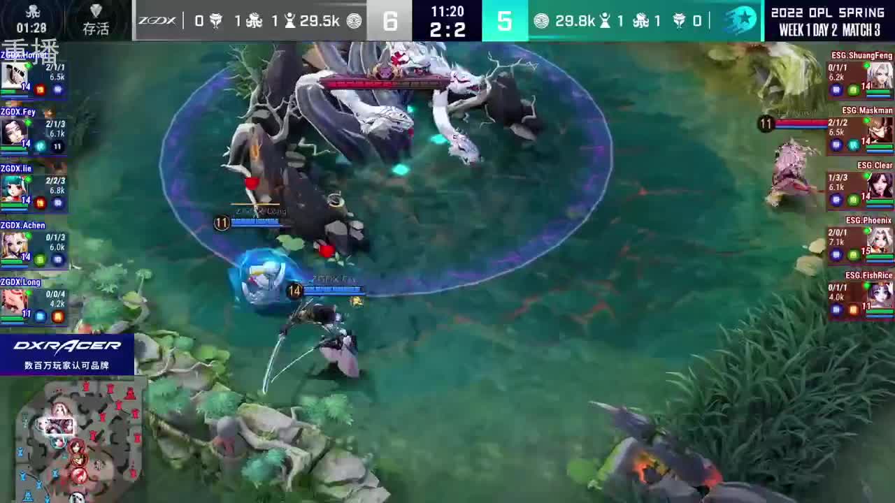 2022OPL春季赛常规赛 第3段