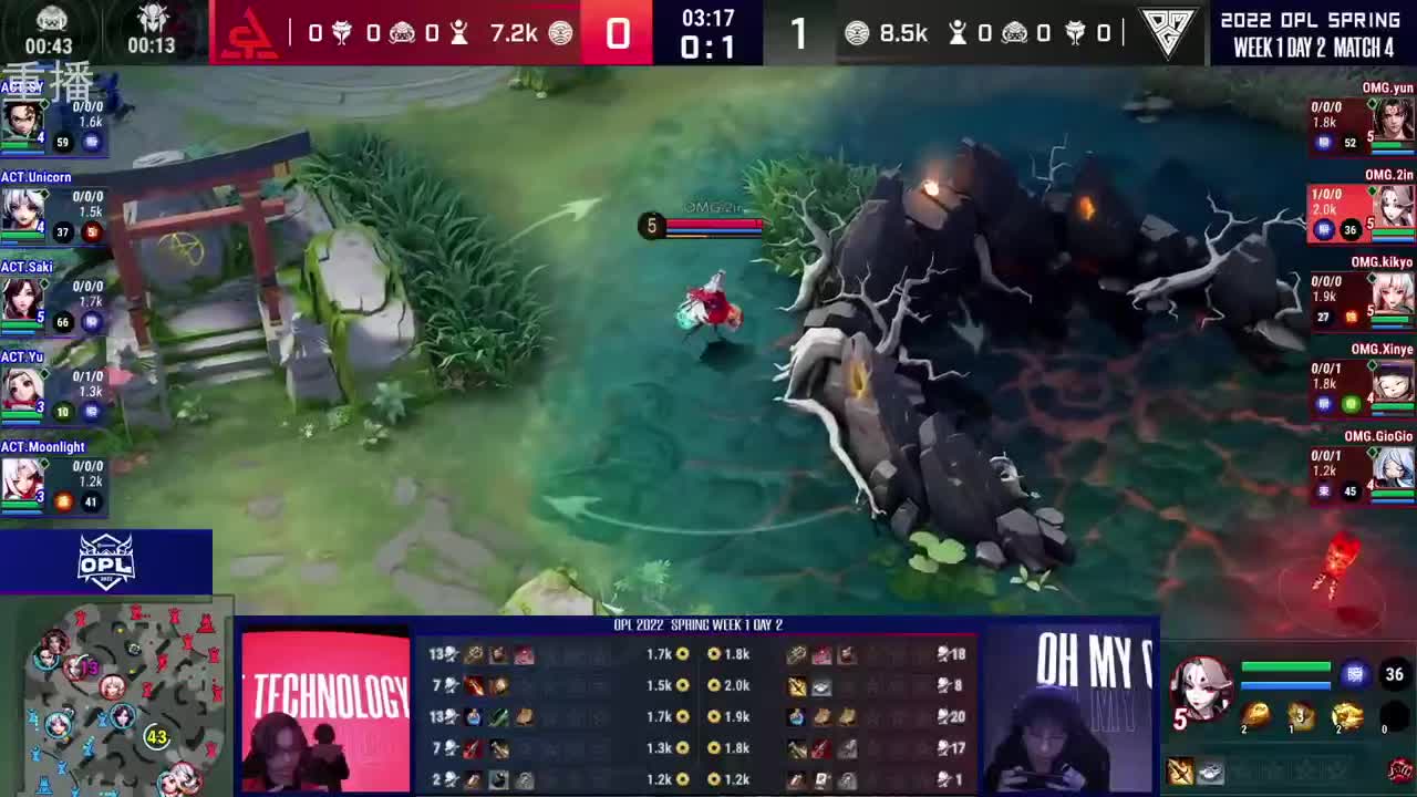 2022OPL春季赛常规赛 第3段