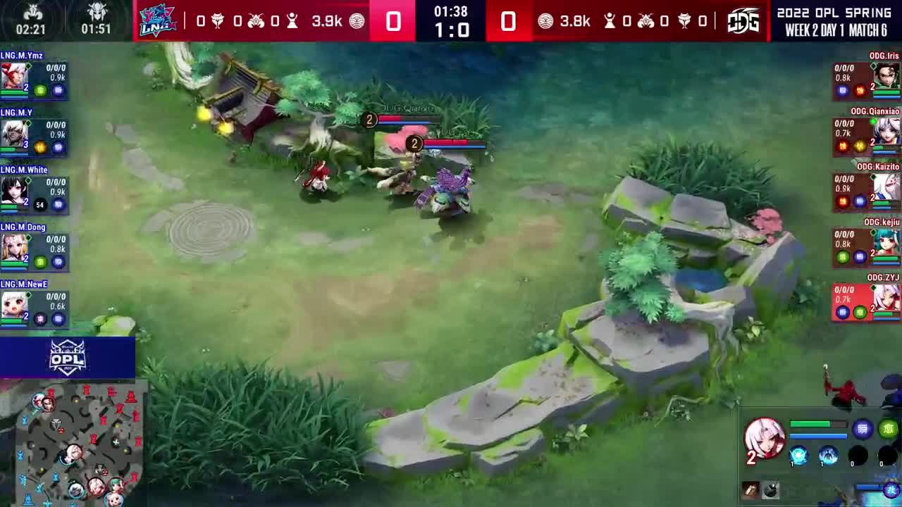 2022OPL春季赛常规赛 第2段