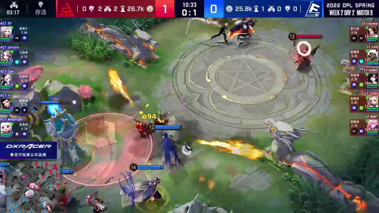 2022OPL春季赛常规赛 第2段