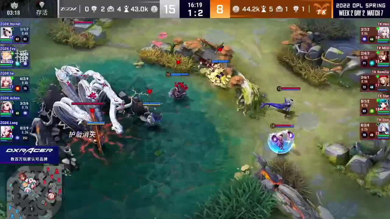 2022OPL春季赛常规赛 第1段