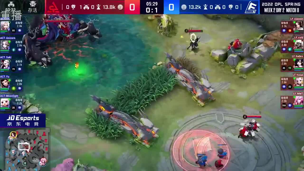 2022OPL春季赛常规赛 第1段