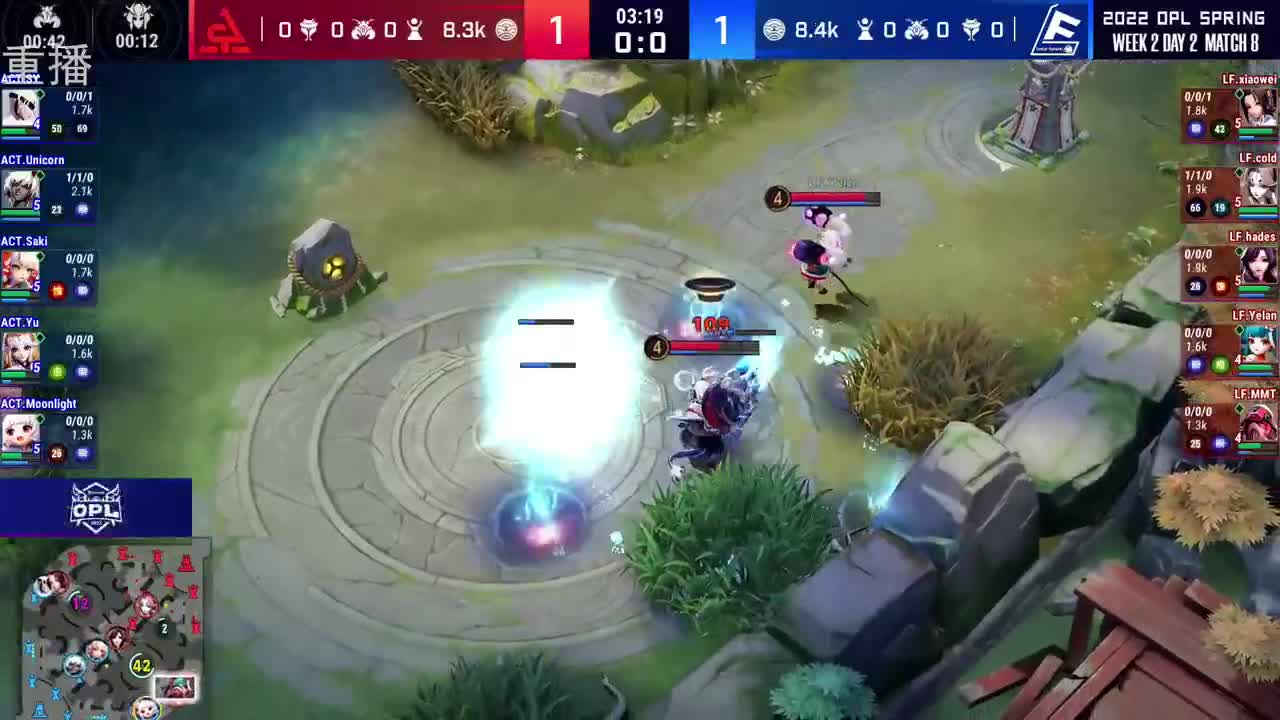 2022OPL春季赛常规赛 第1段