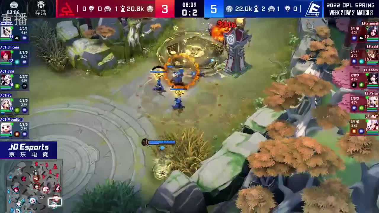 2022OPL春季赛常规赛 第3段