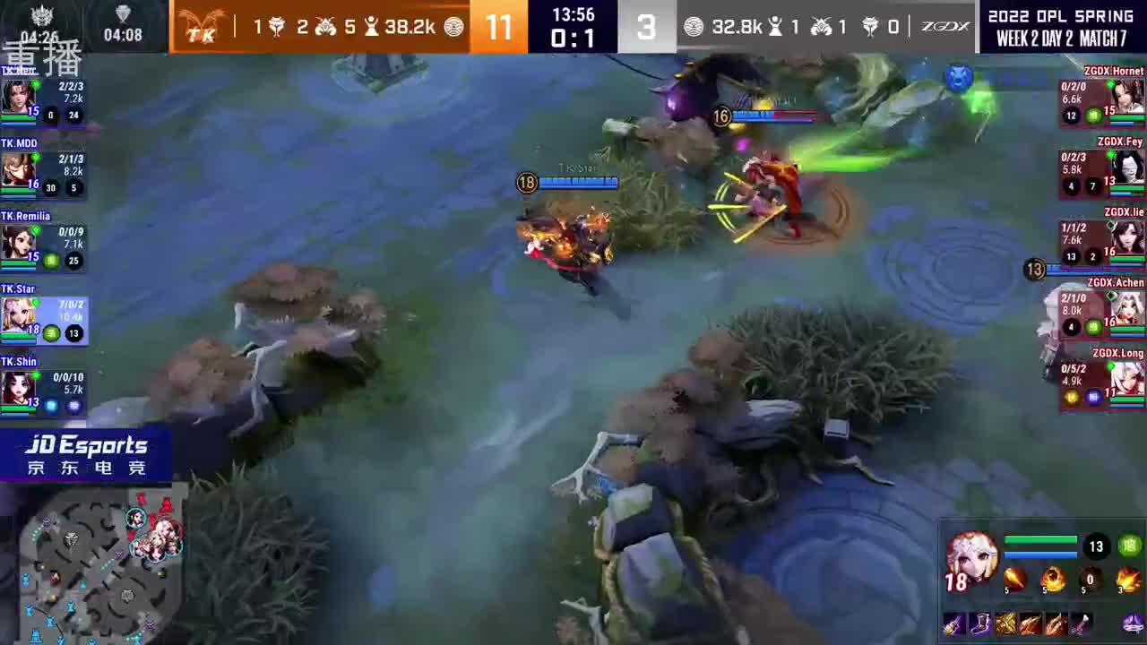 2022OPL春季赛常规赛 第2段