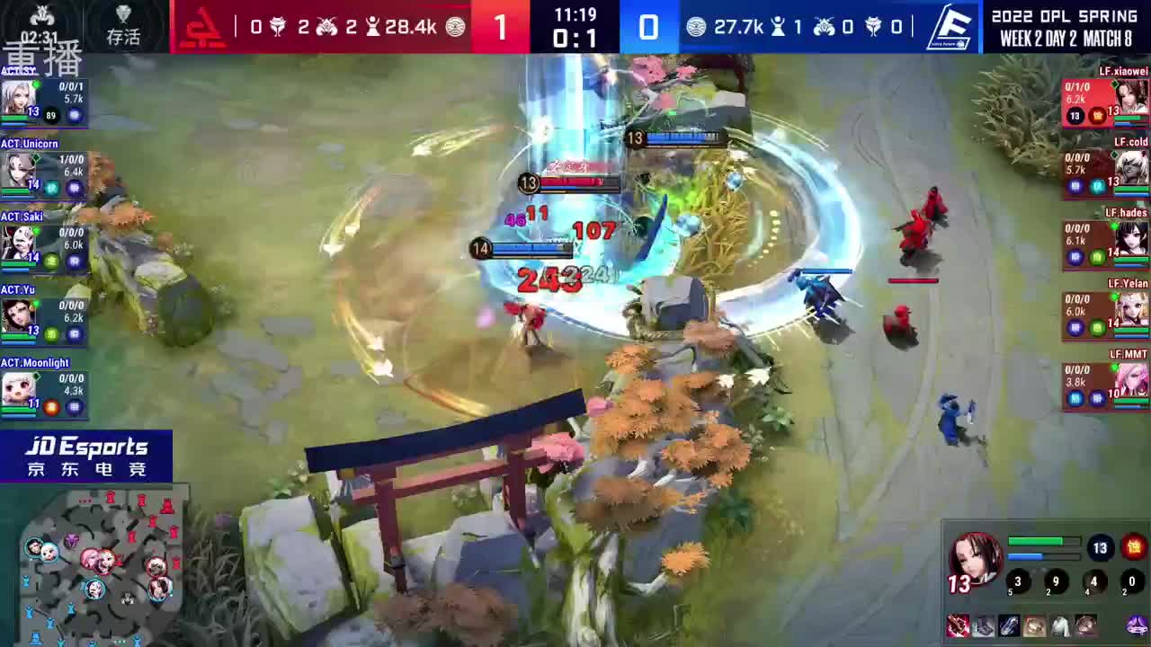 2022OPL春季赛常规赛 第3段