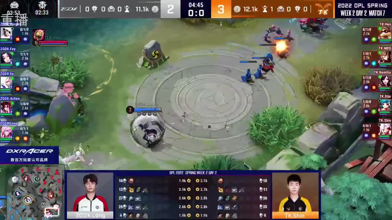 2022OPL春季赛常规赛 第3段