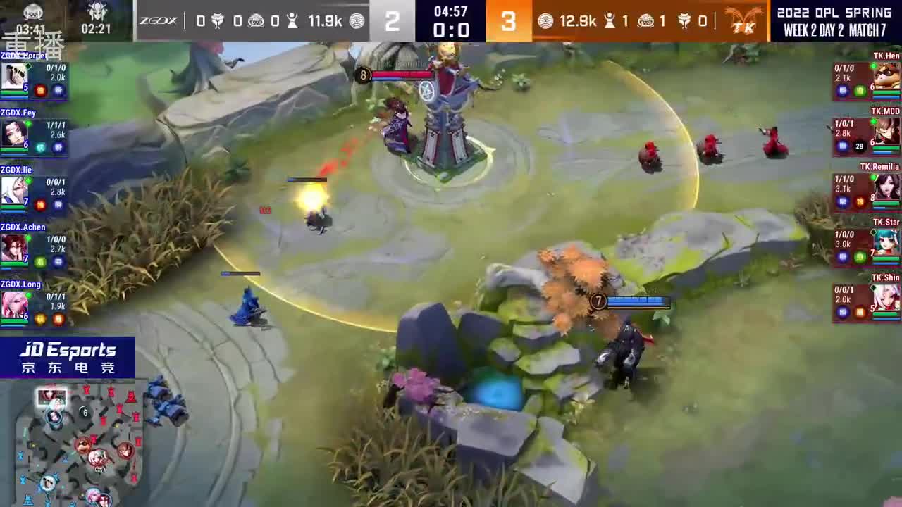 2022OPL春季赛常规赛 第2段