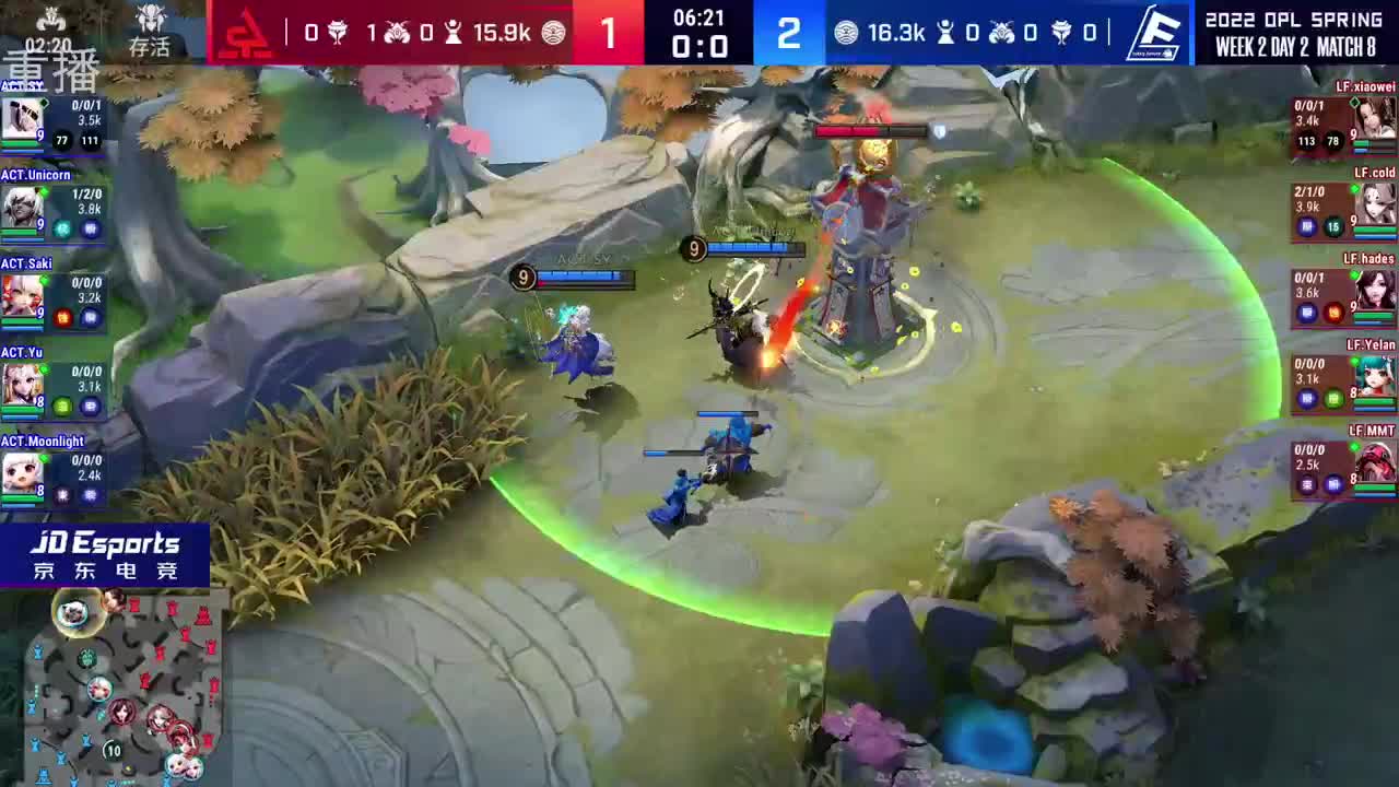 2022OPL春季赛常规赛 第2段