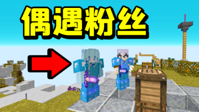 偶遇粉丝！偶遇我的世界粉丝想跟我合照，我会同意吗？