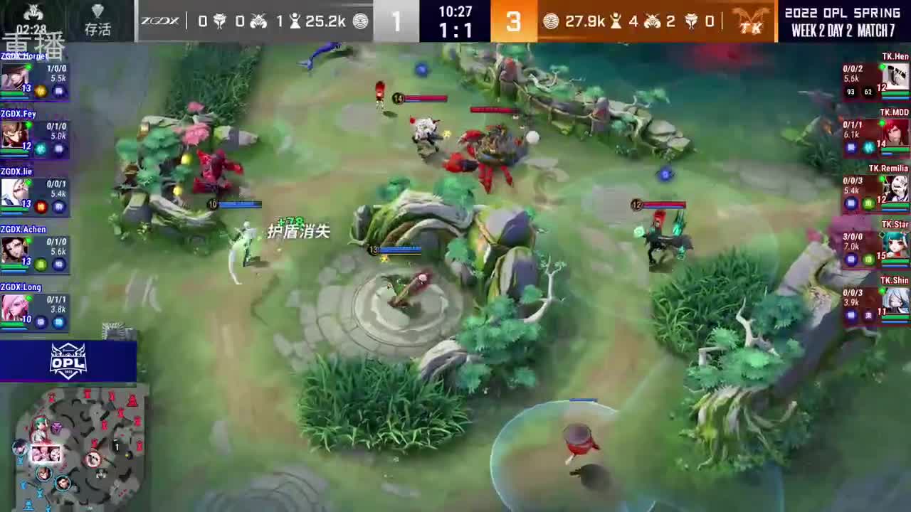 2022OPL春季赛常规赛 第2段