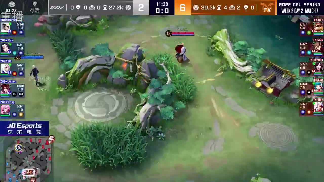 2022OPL春季赛常规赛 第2段