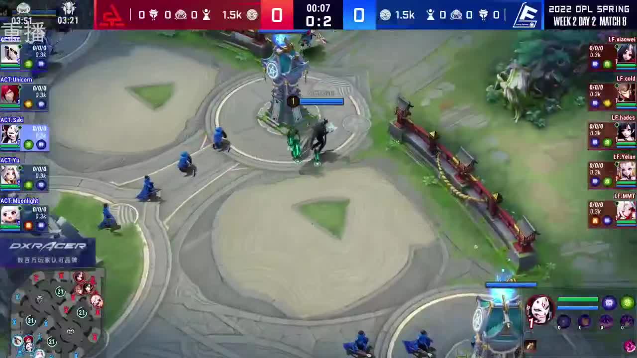 2022OPL春季赛常规赛 第2段