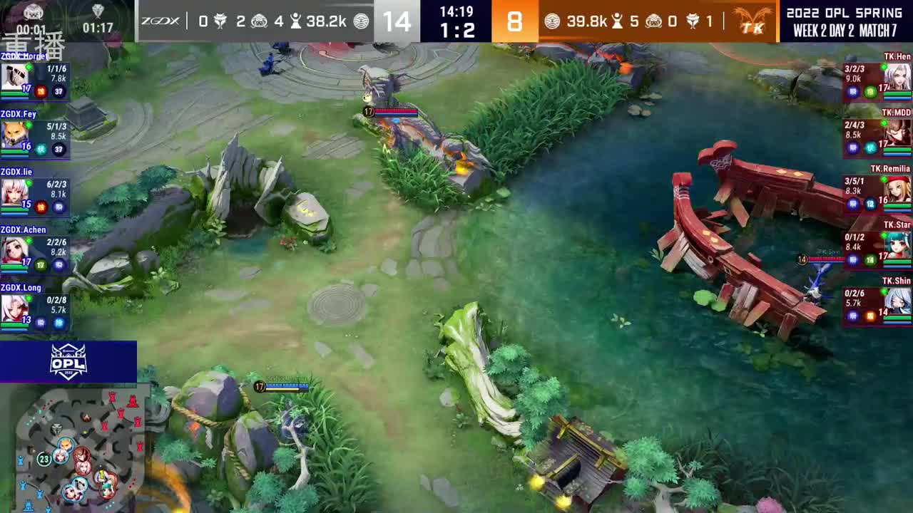 2022OPL春季赛常规赛 第1段