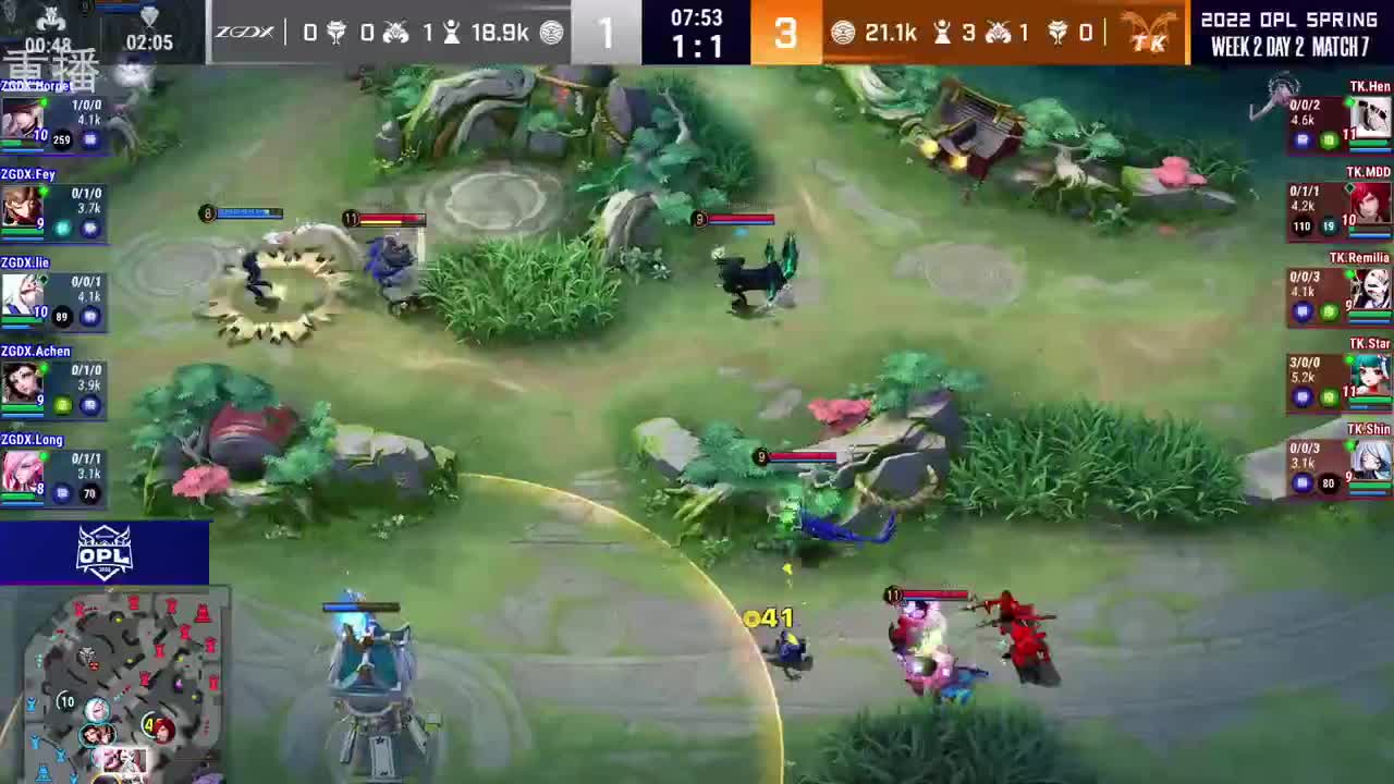 2022OPL春季赛常规赛 第3段