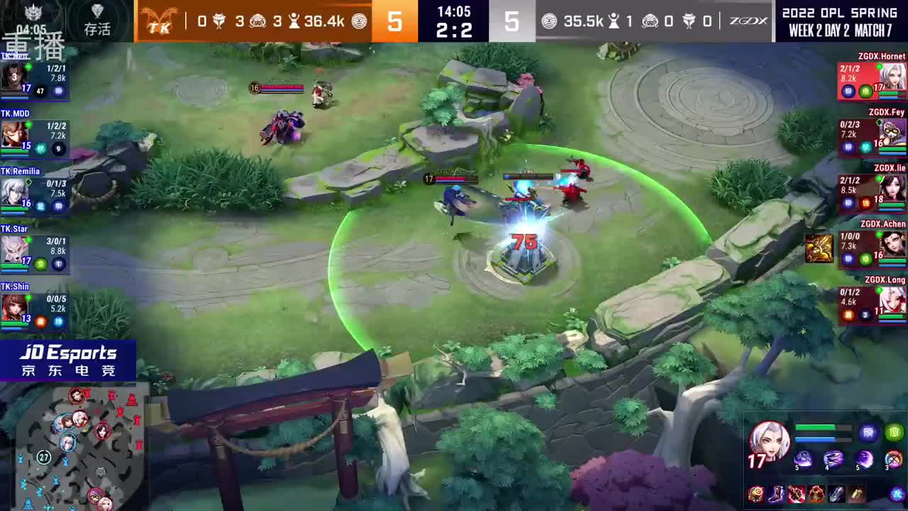 2022OPL春季赛常规赛 第3段
