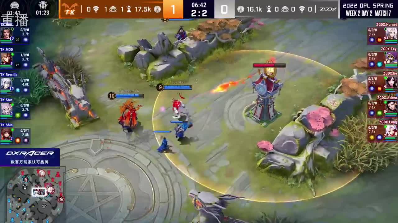 2022OPL春季赛常规赛 第1段