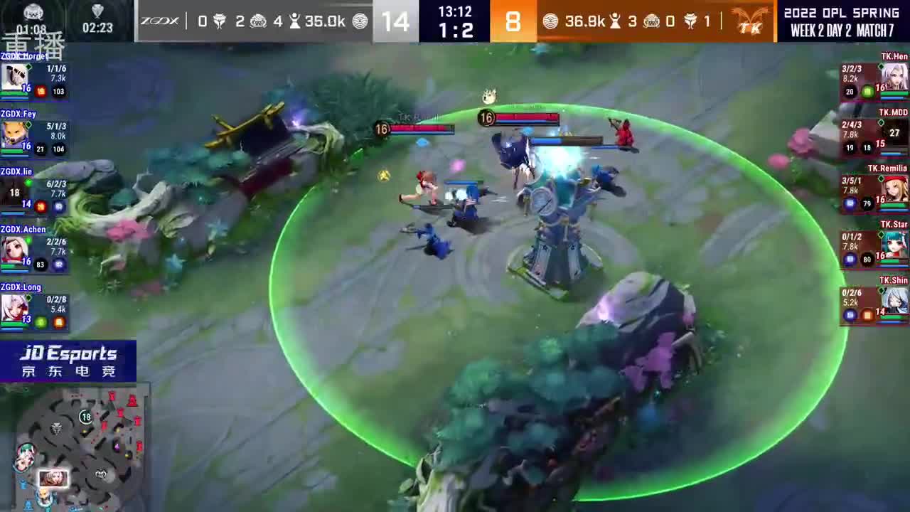 2022OPL春季赛常规赛 第2段