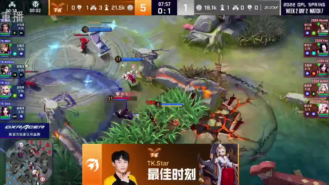 2022OPL春季赛常规赛 第2段